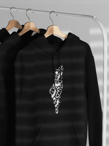 هودي خريطة فلسطين مع حروف عربية