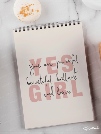 نوت بوك yes girl