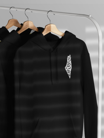 هودي خريطة فلسطين مع زيتون صغير